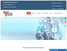 Tablet Screenshot of globalonlinetrainings.com